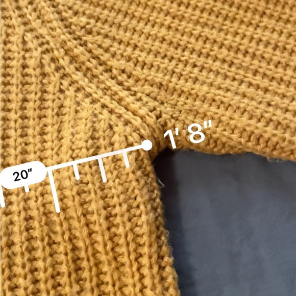 Jason Maxwell Mustard Cardigan sz large - Picture 8 of 10